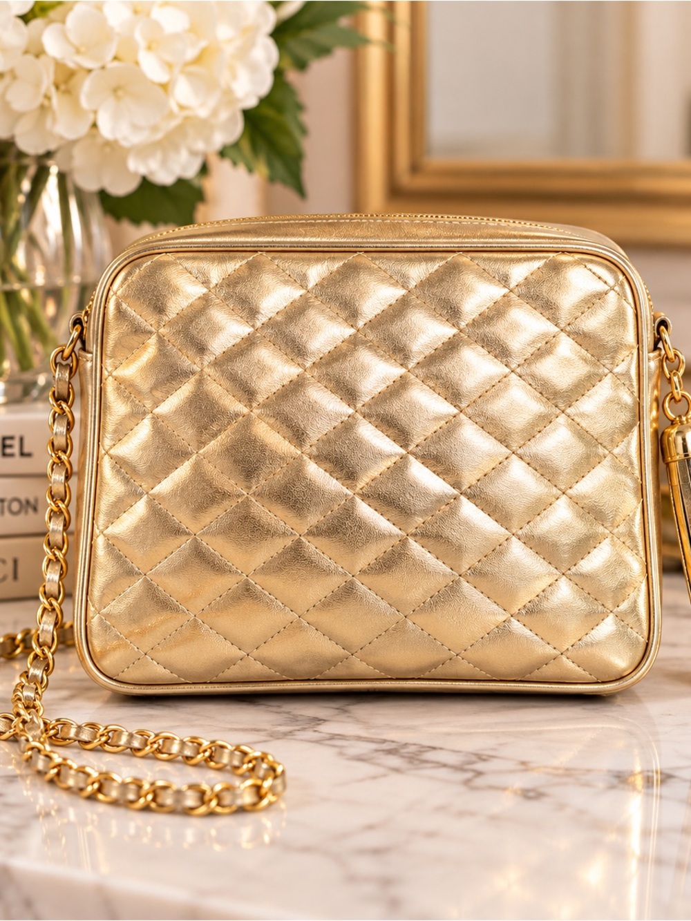 Vintage Chateau gold purse